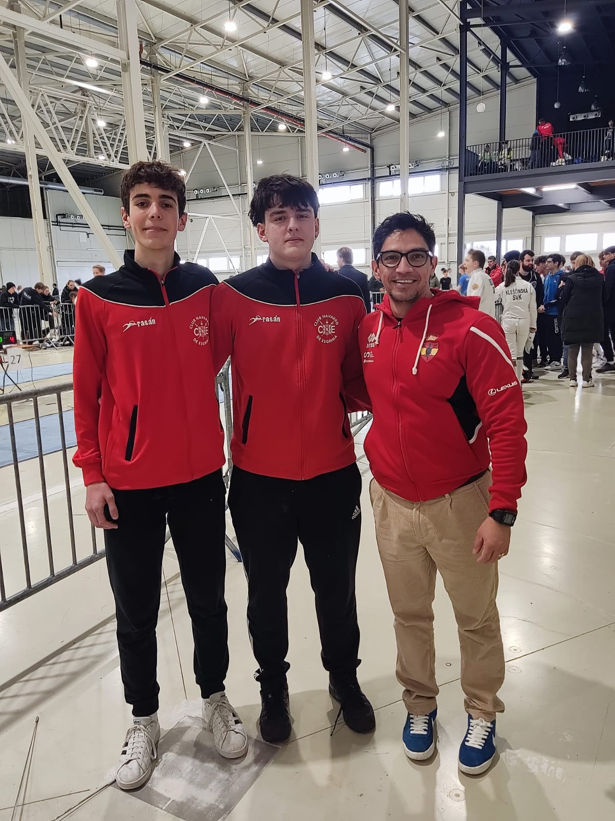 P&eacute;rez y Moreno compitieron en la Copa del Danubio, prueba del Circuito Cadete Europeo